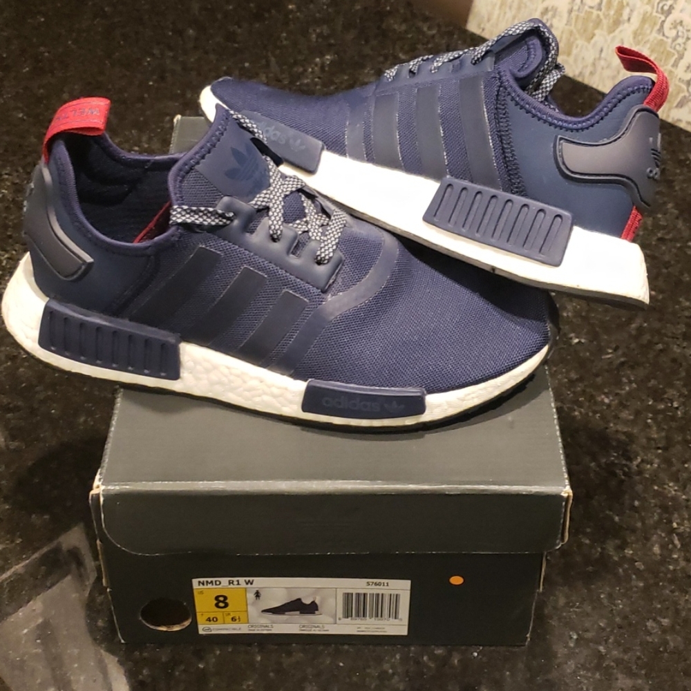 BRAND NEW navy NMD adidas sneakers